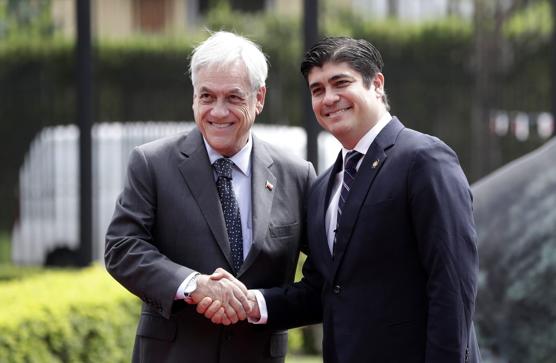Presidente de Chile Sebastián Piñera visita Costa Rica