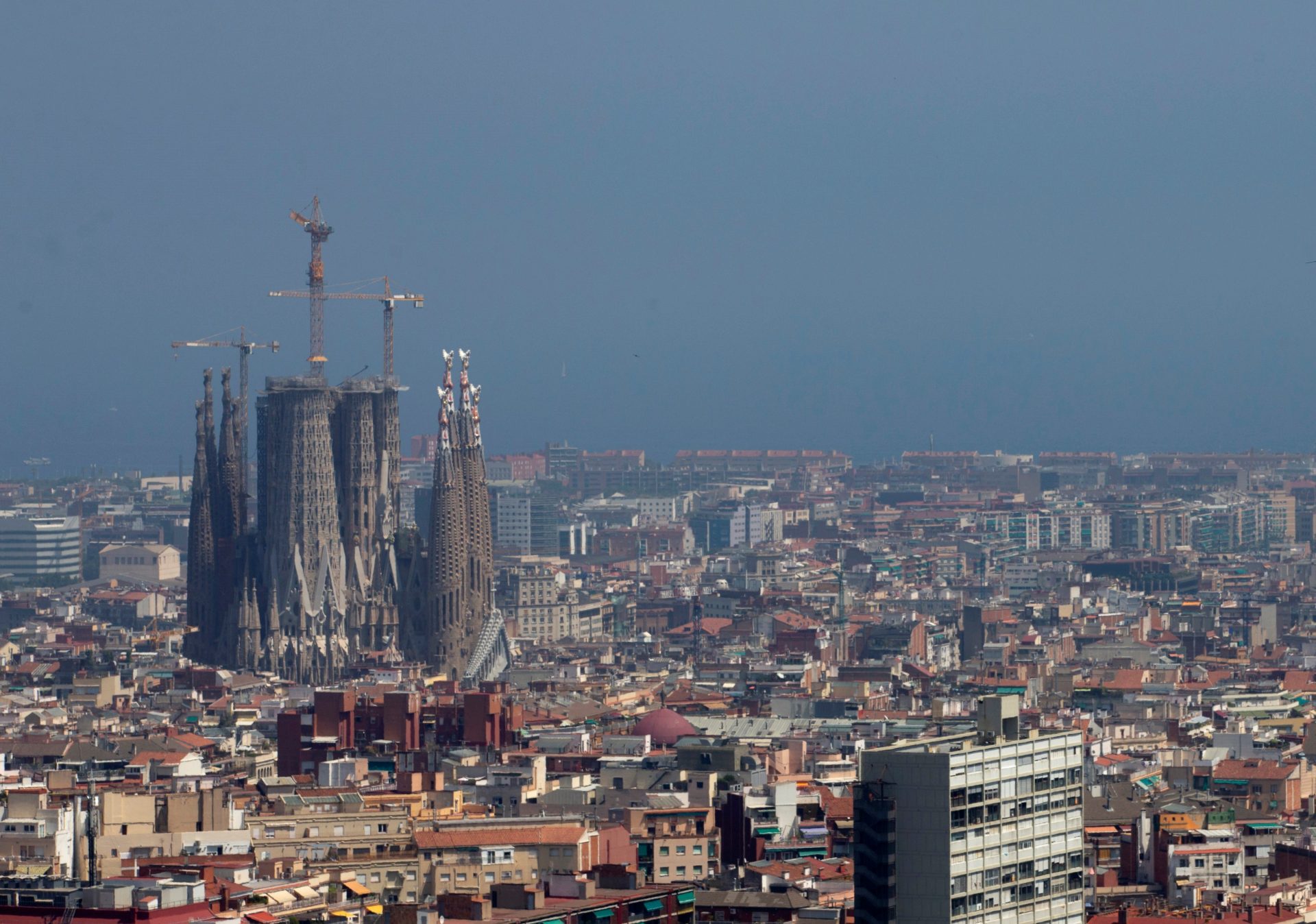 Declarado episodio de alta contaminación por partículas en toda Cataluña