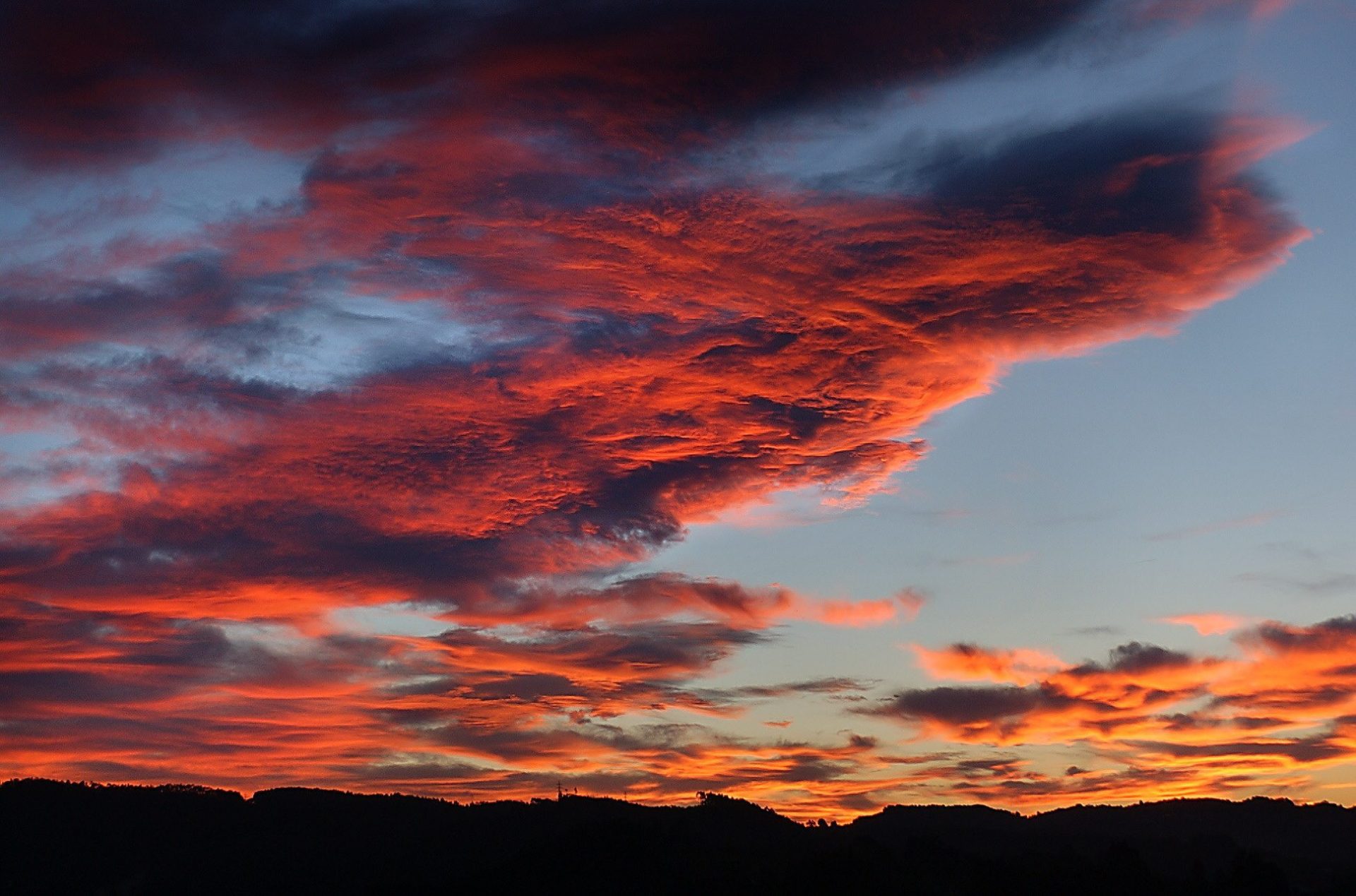 Atardecer en Getxo (vizcaya). EFE/ALFREDO ALDAI
