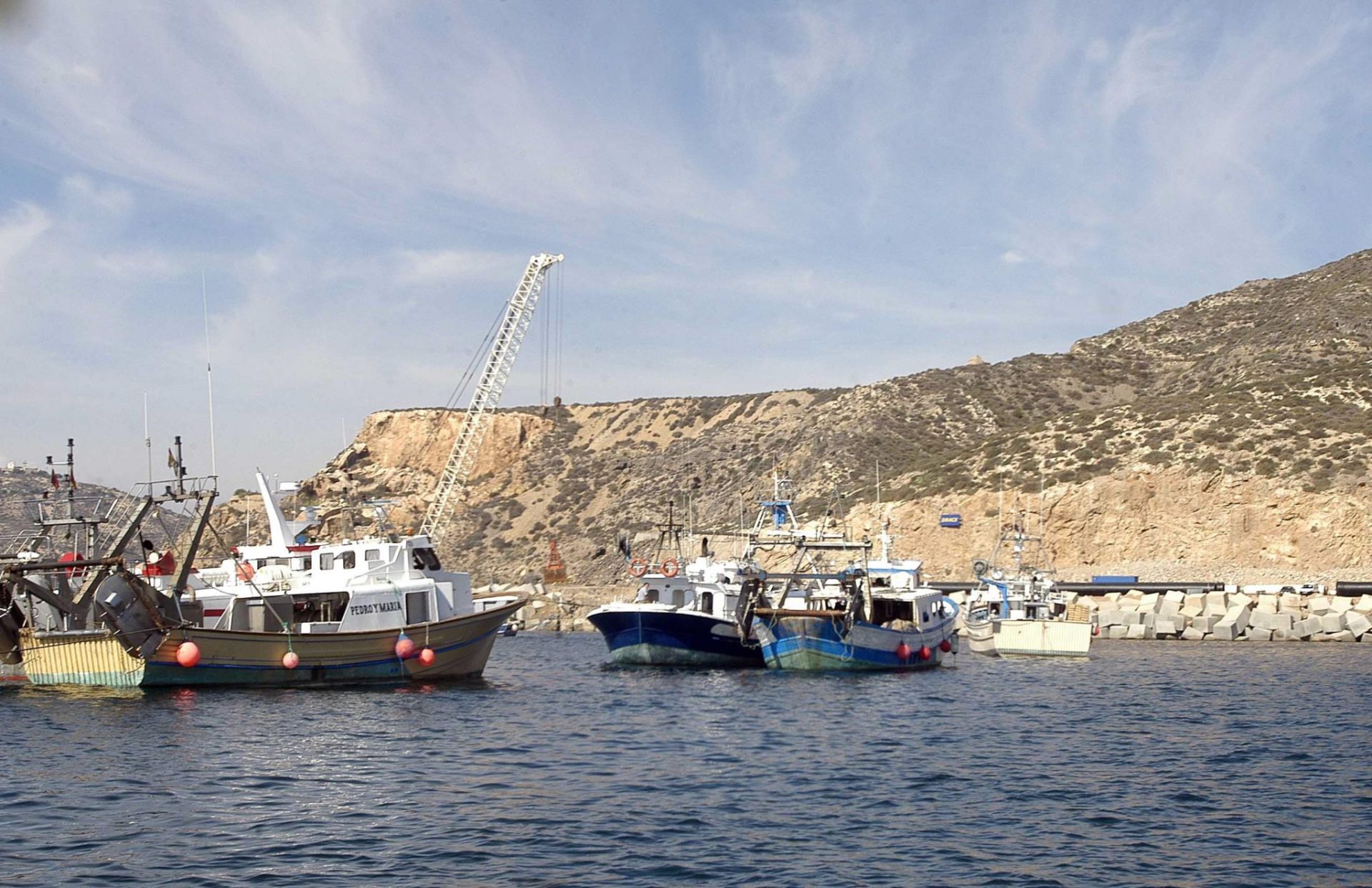 Imagen de actividad pesquera. EFE/JOSE ALBALADEJO