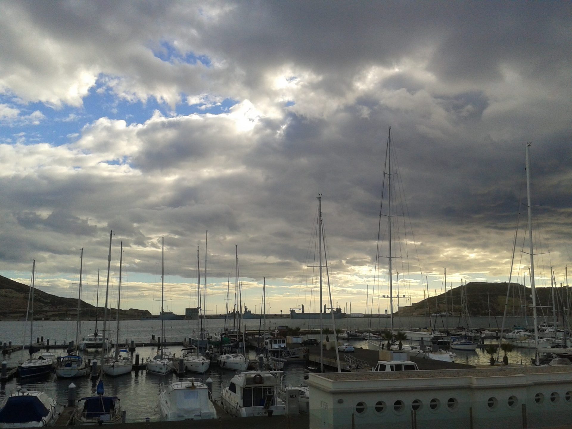 Puerto deportivo de Cartagena (Murcia). Foto Marta Martínez