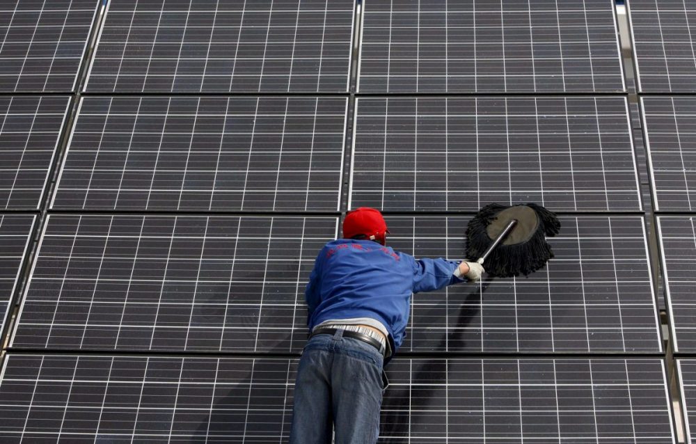 Imagen de una placa fotovoltaica. EFE/Anghai Jin