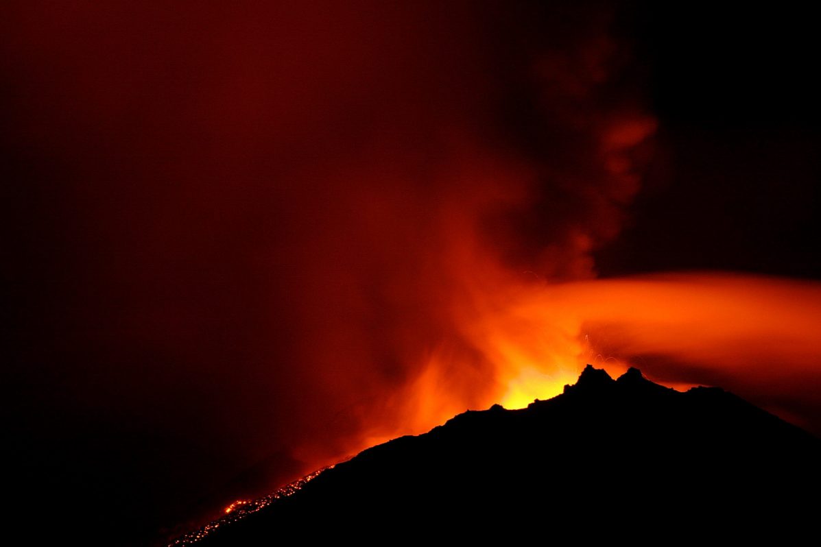 Volcán Reventador Ecuador