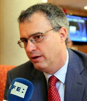 Eduardo Rojas, nuevo decano del Colegio de Ingenieros de Montes. EFE/Andrés Cristald