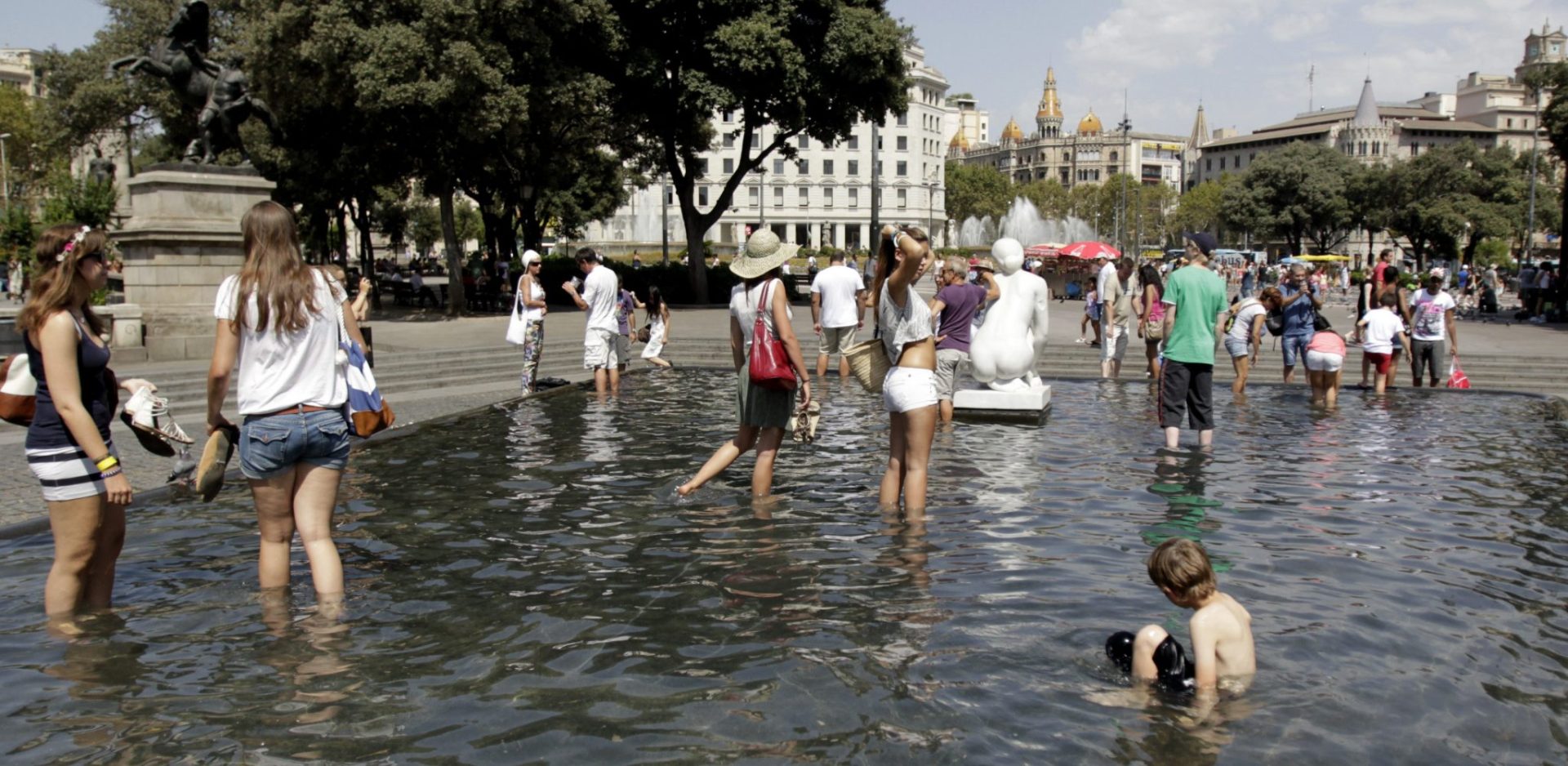 Barcelona calor