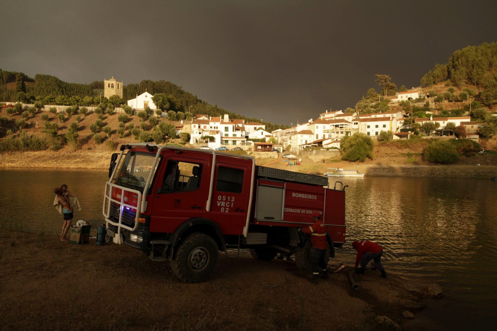 Incendio en Ferreira do Zezere