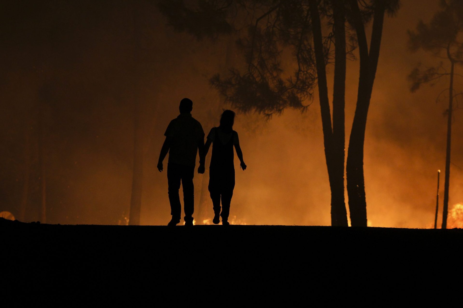 Portugal incendio en Vila de Rei