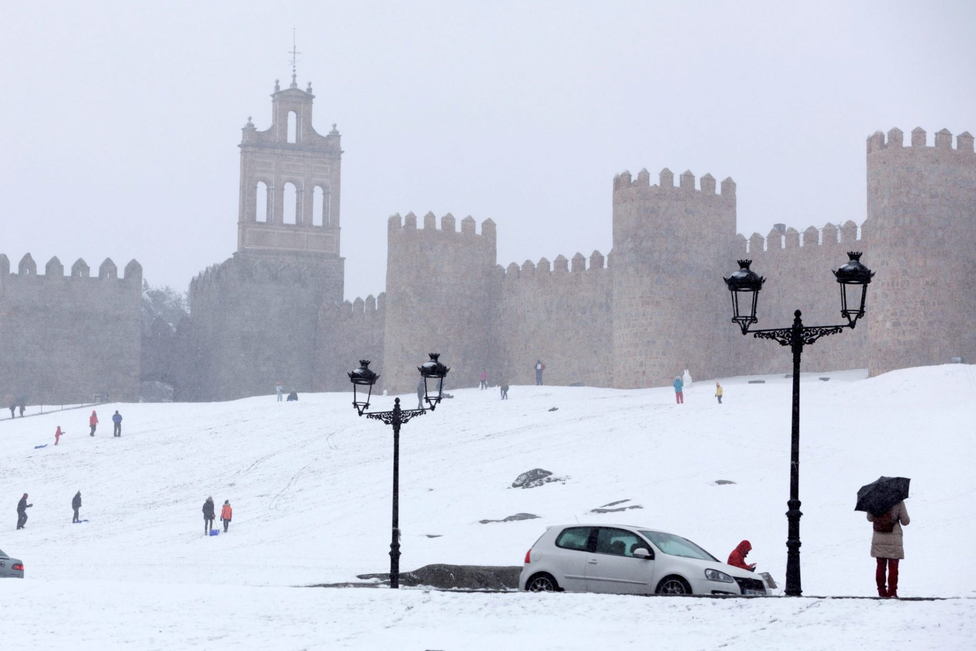 Ávila nieve