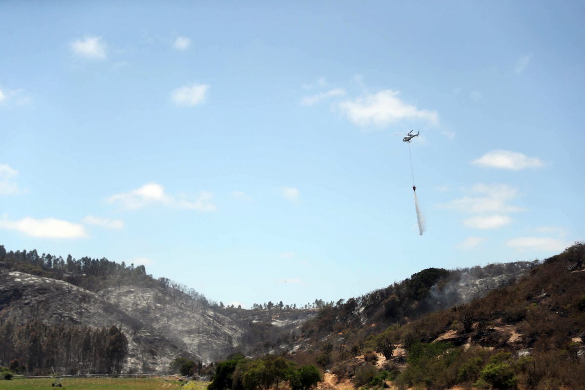 Chile incendio Limache