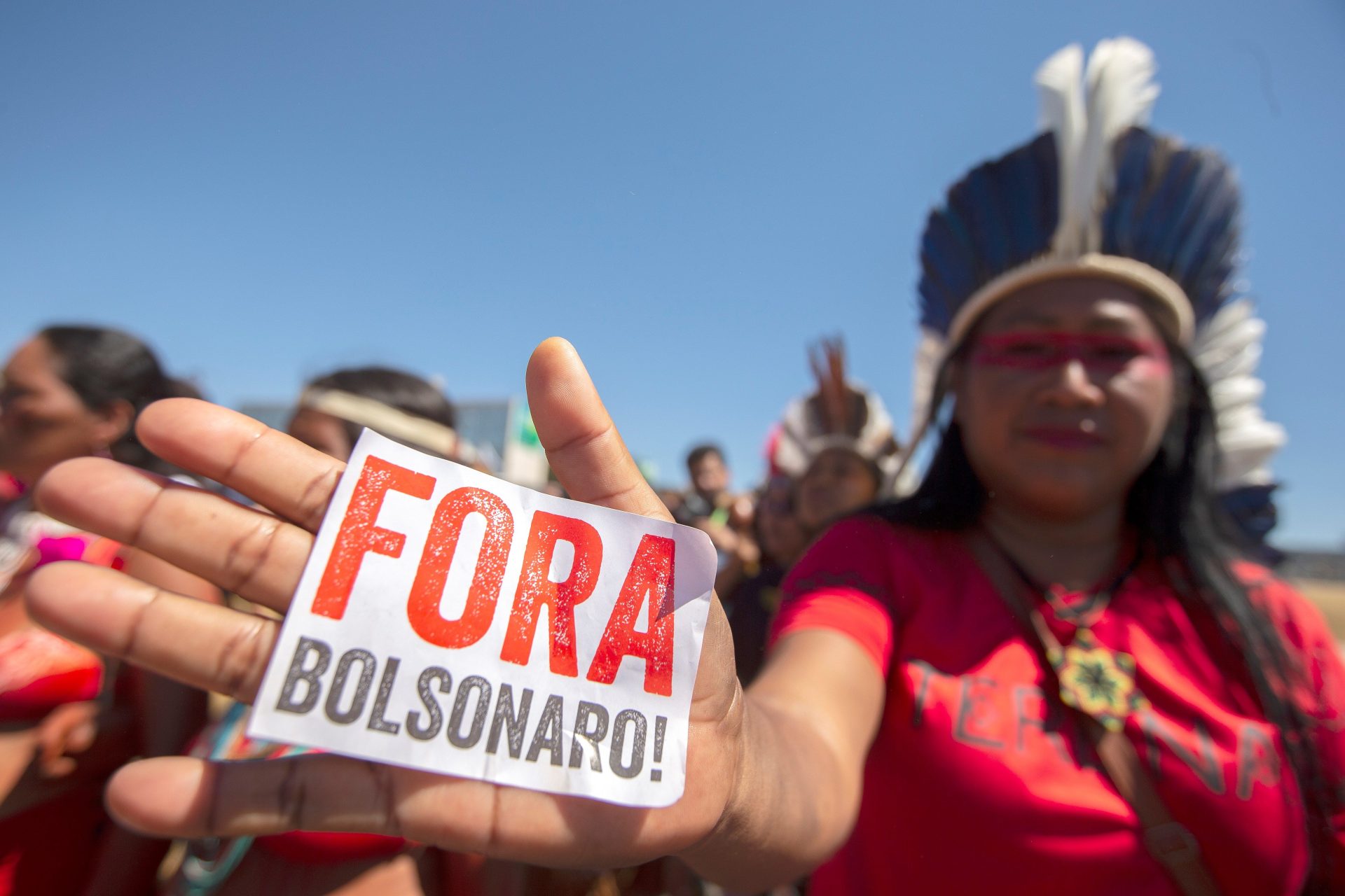 2 Segunda jornada de protestas de Indígenas brasileñas con demandas en salud