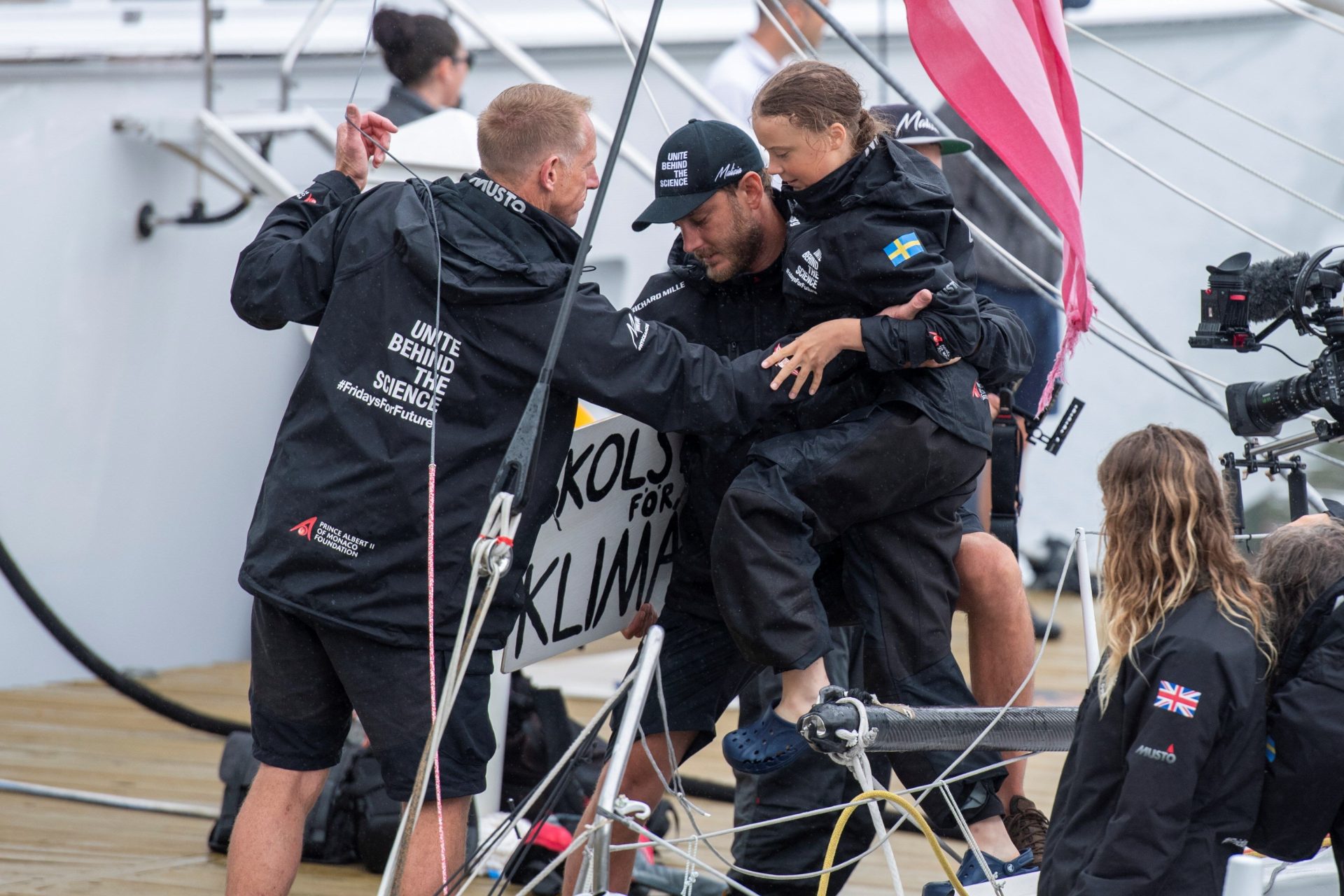 Swedish climate activist Greta Thunberg arrives in NYC
