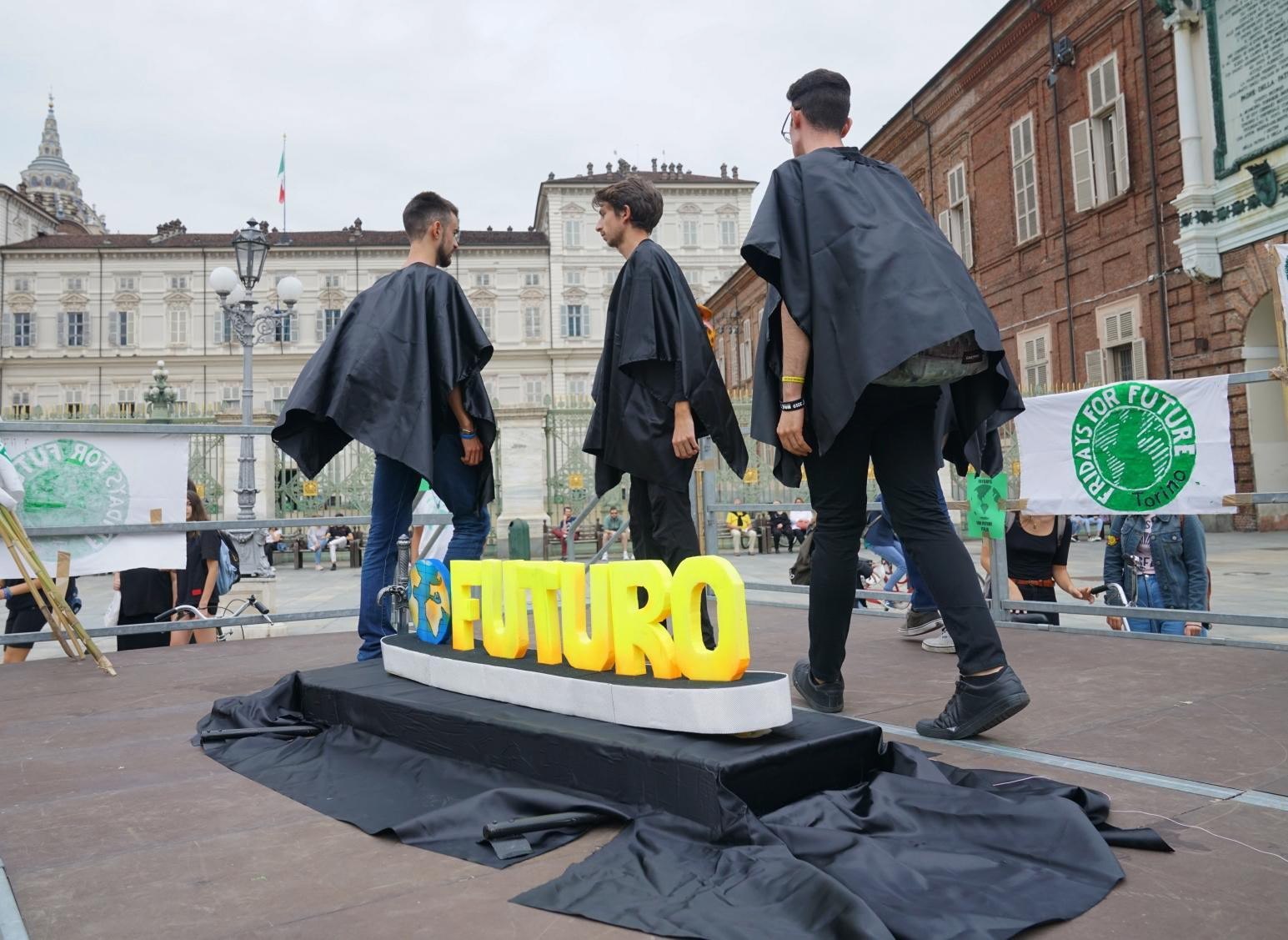 Friday for Future climate strike in Turin