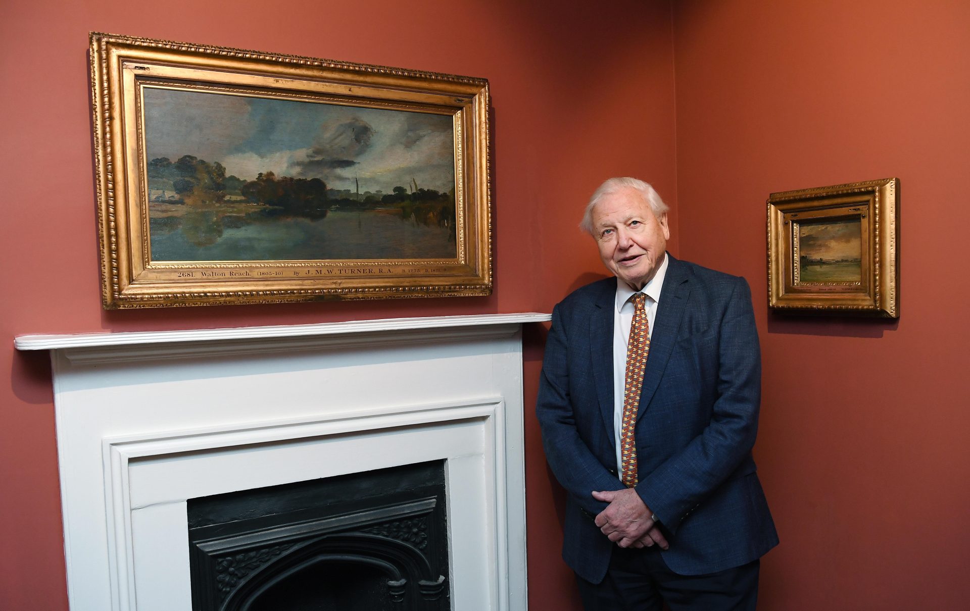 Sir David Attenborough opens Turner's House exhiibt in London