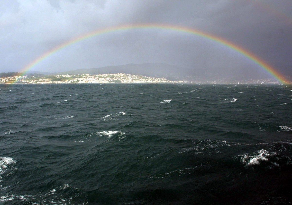 Ría de Vigo (Pontevedra). EFE/S.SAS