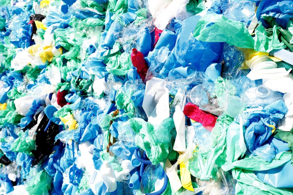 residuos plástico