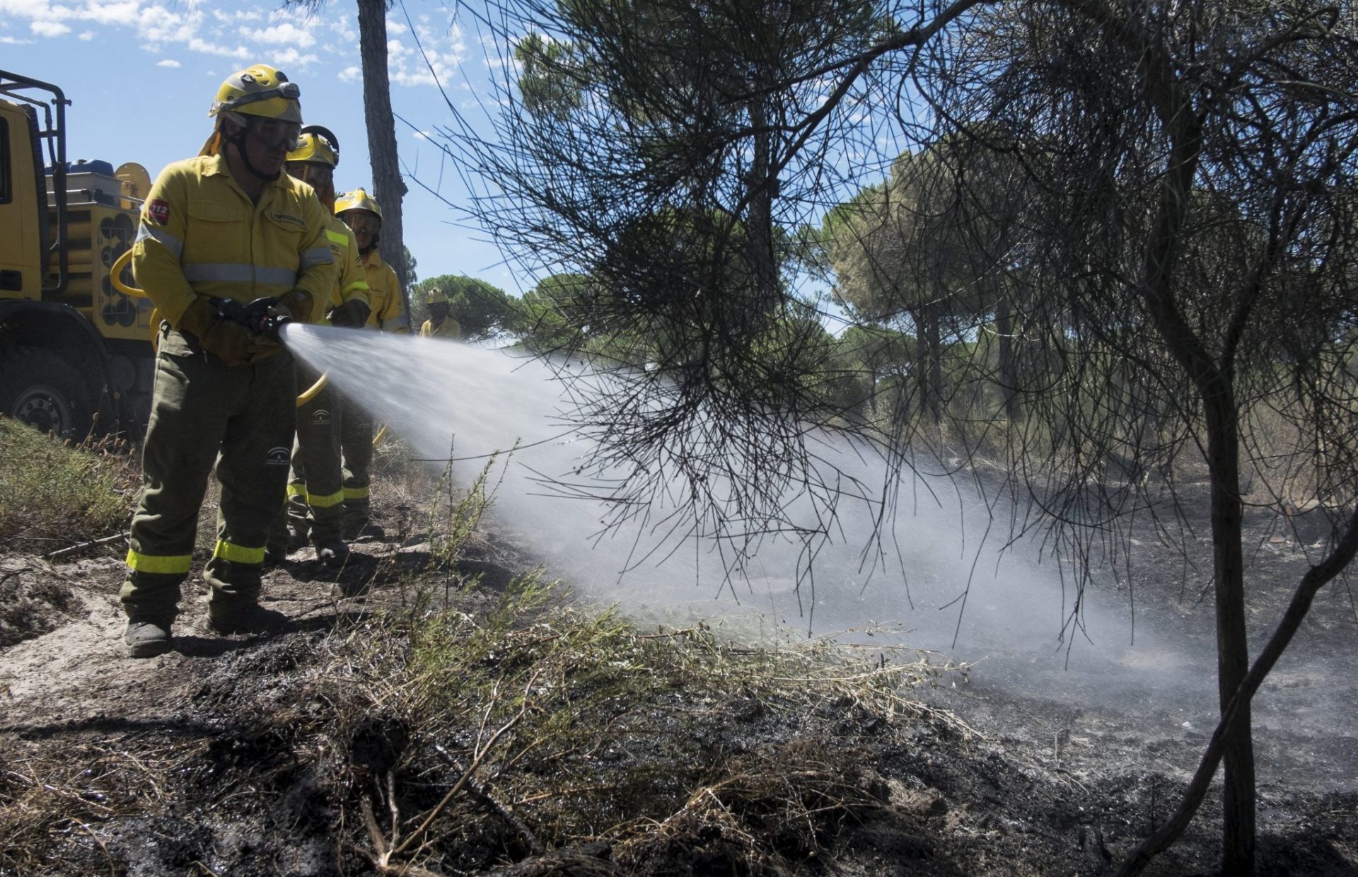 INCENDIO Doñana