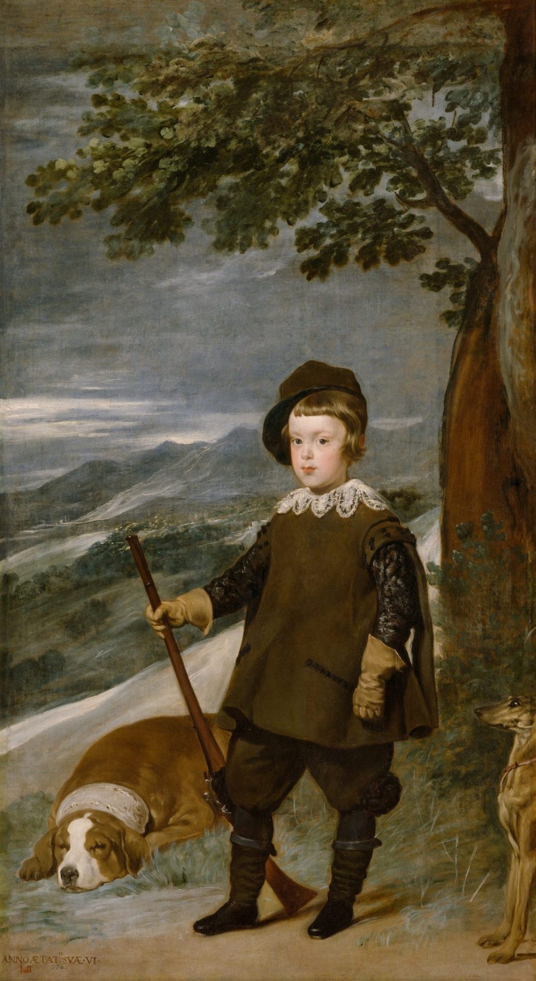 Retrato del Príncipe Baltasar Carlos, de Velázquez. Imagen cedida por Fundación Biodiversidad