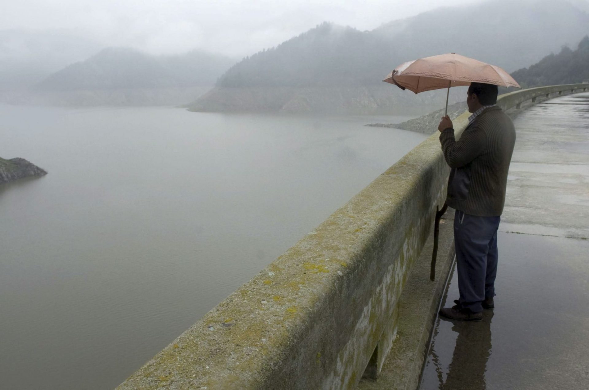 Embalse de Susqueda, en Girona.