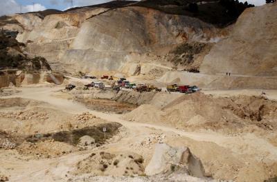 Cantera ilegal en Soache (Colombia)