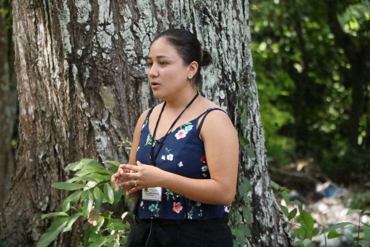 Nansedalia Ramírez, del ejido Cordón Grande, en Guerrero