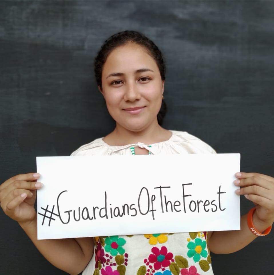 Nansedalia Ramírez, del Ejido Forestal Cordón Grande.