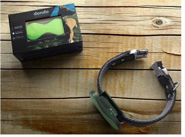 Fotografías del nuevo dispositivo GPS desarrollado por emprendedores españoles que permite localizar a las mascotas con el móvil.EFE/