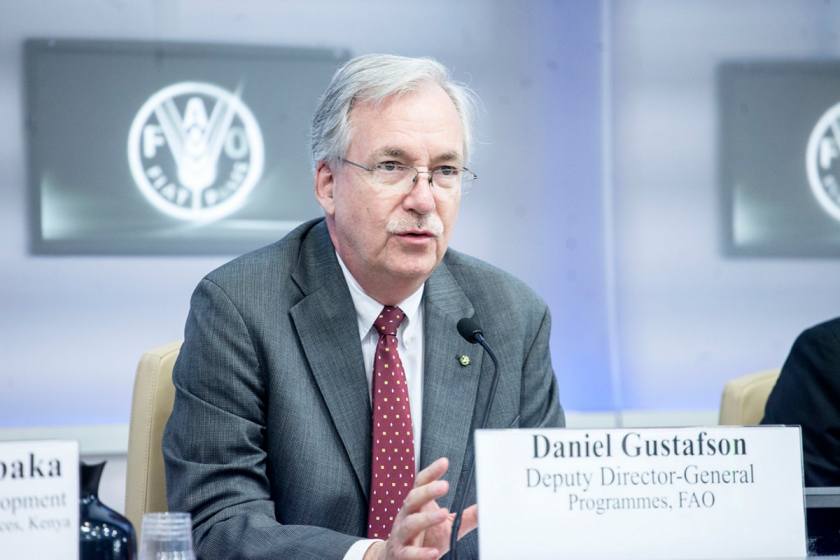 Daniel Gustafson, vice-Director general de la FAO. (Foto: Flicker/FAO)