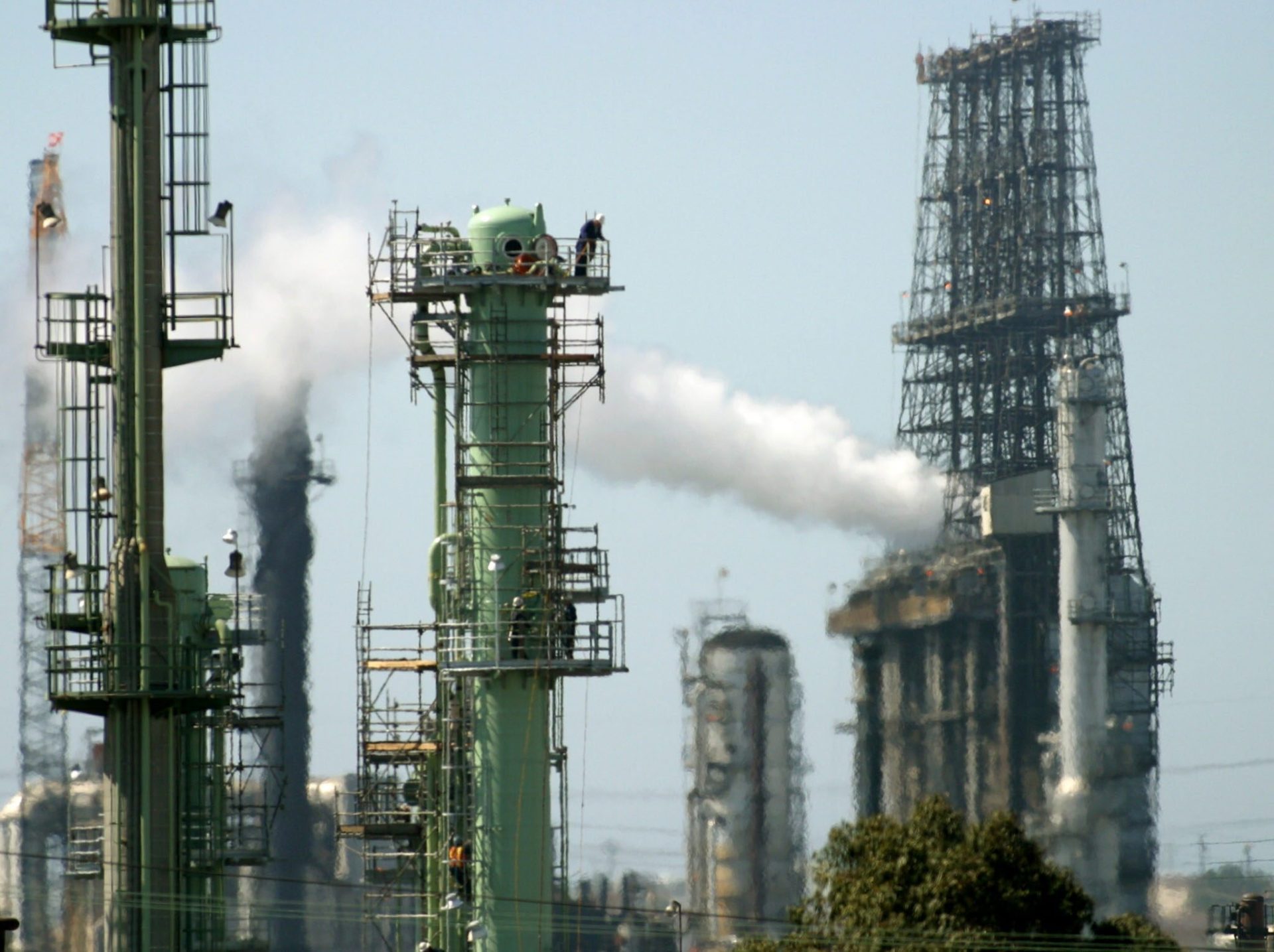 Imagen de la refinería Chevron en El Segundo, California, EEUU