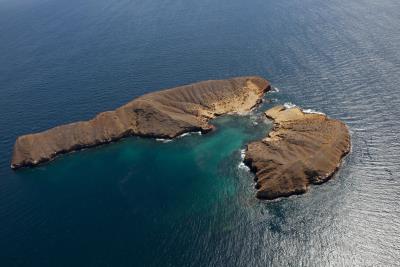 Isla Bainbridge, en Galapagos (Ecuador). 
