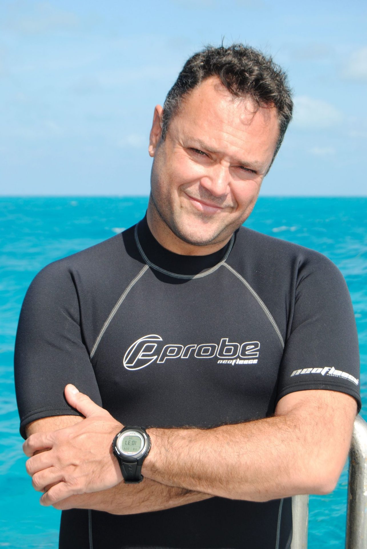 Fotografía del submarinista. Cedida por Karlos Simón. EFE