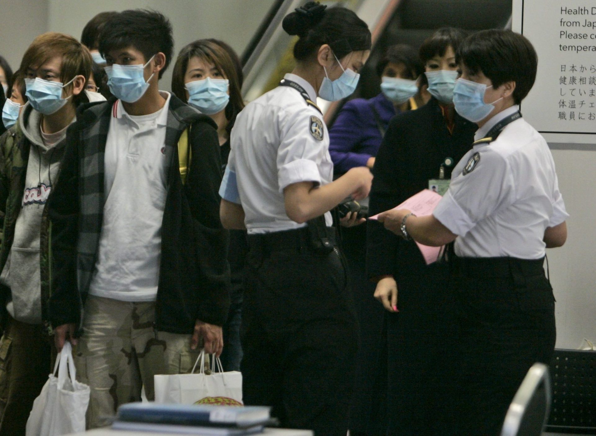 Control de radiactividad tras el accidente nuclear de Fukushima.