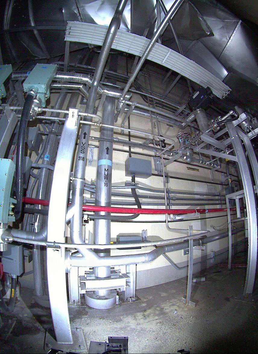 Imagen del interior de un reactor de la nuclear de Fukushima, tomada por el primer robot que entró en la central