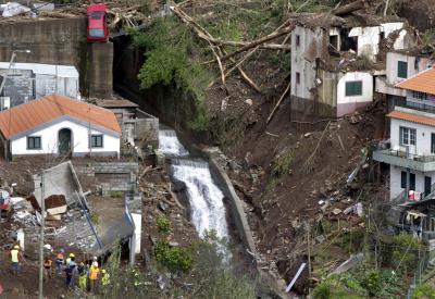 Inundaciones de Funchal en 2010