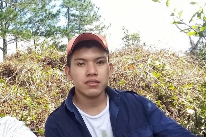 Héctor Choc Cuz, 18 años, fue apaleado hasta la muerte a las afueras de El Estor y murió el 31 de marzo de 2018. Imagen cortesía de Angélica Choc.