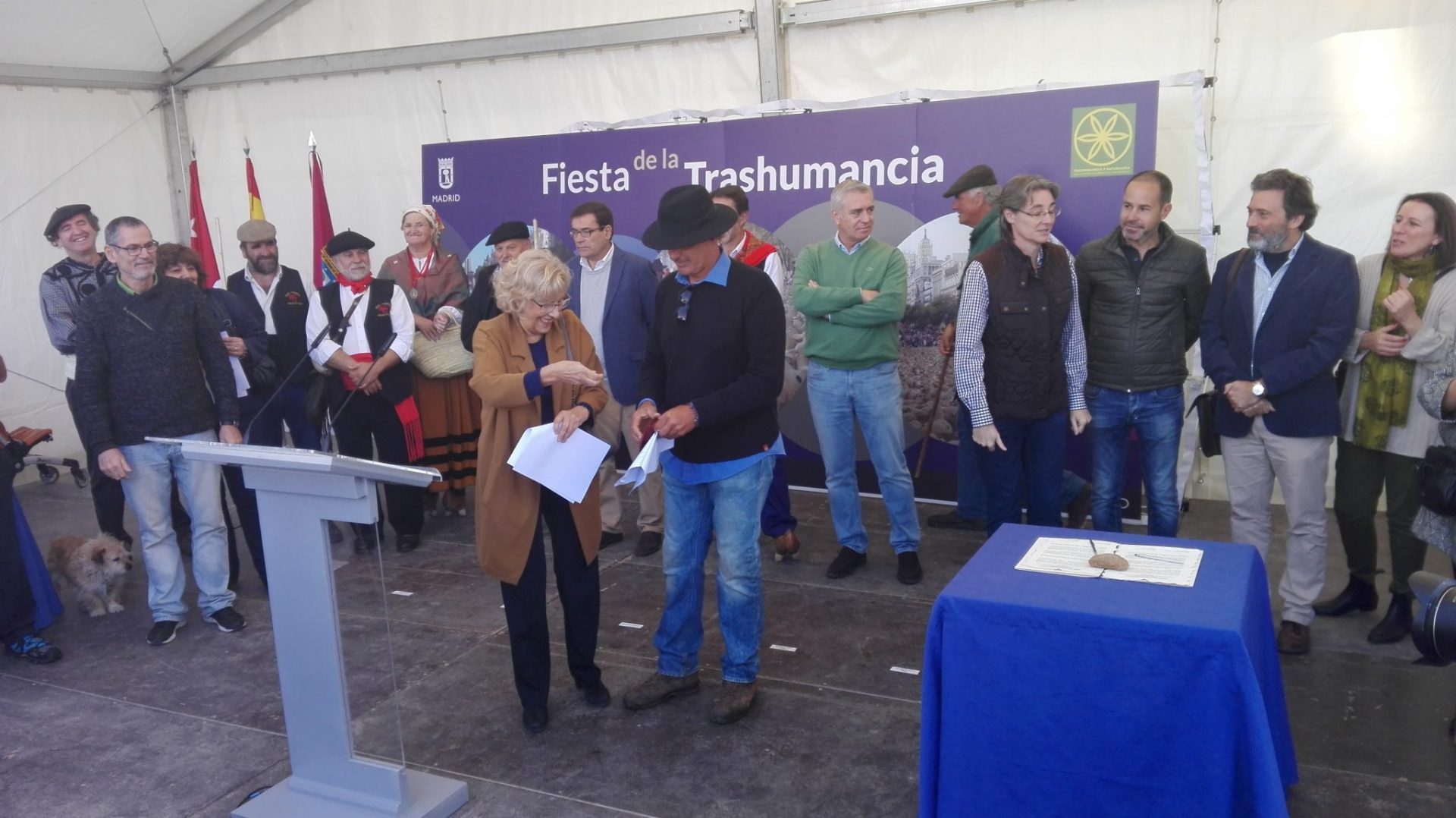 XXIV Fiesta de la Trashumancia en defensa de las cañadas. EFE/Cristina Yuste