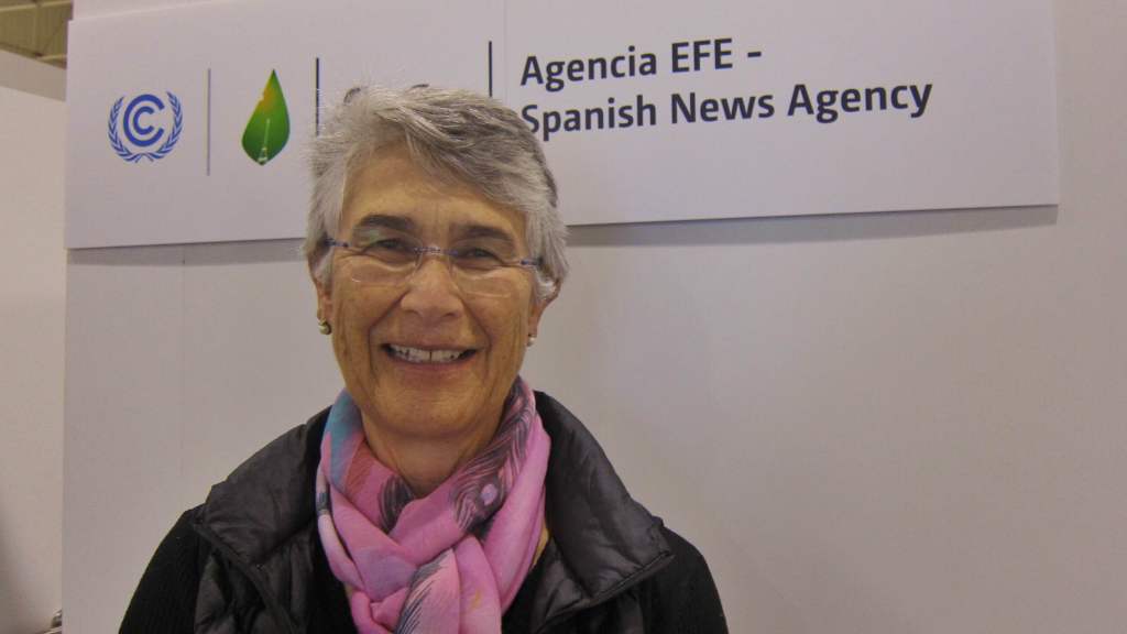 La presidenta de WWF Internacional, Yolanda Kakabadse. EFE/Caty Arévalo