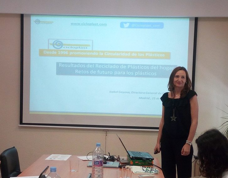 Isable Goyena Directora General de Ciclopast