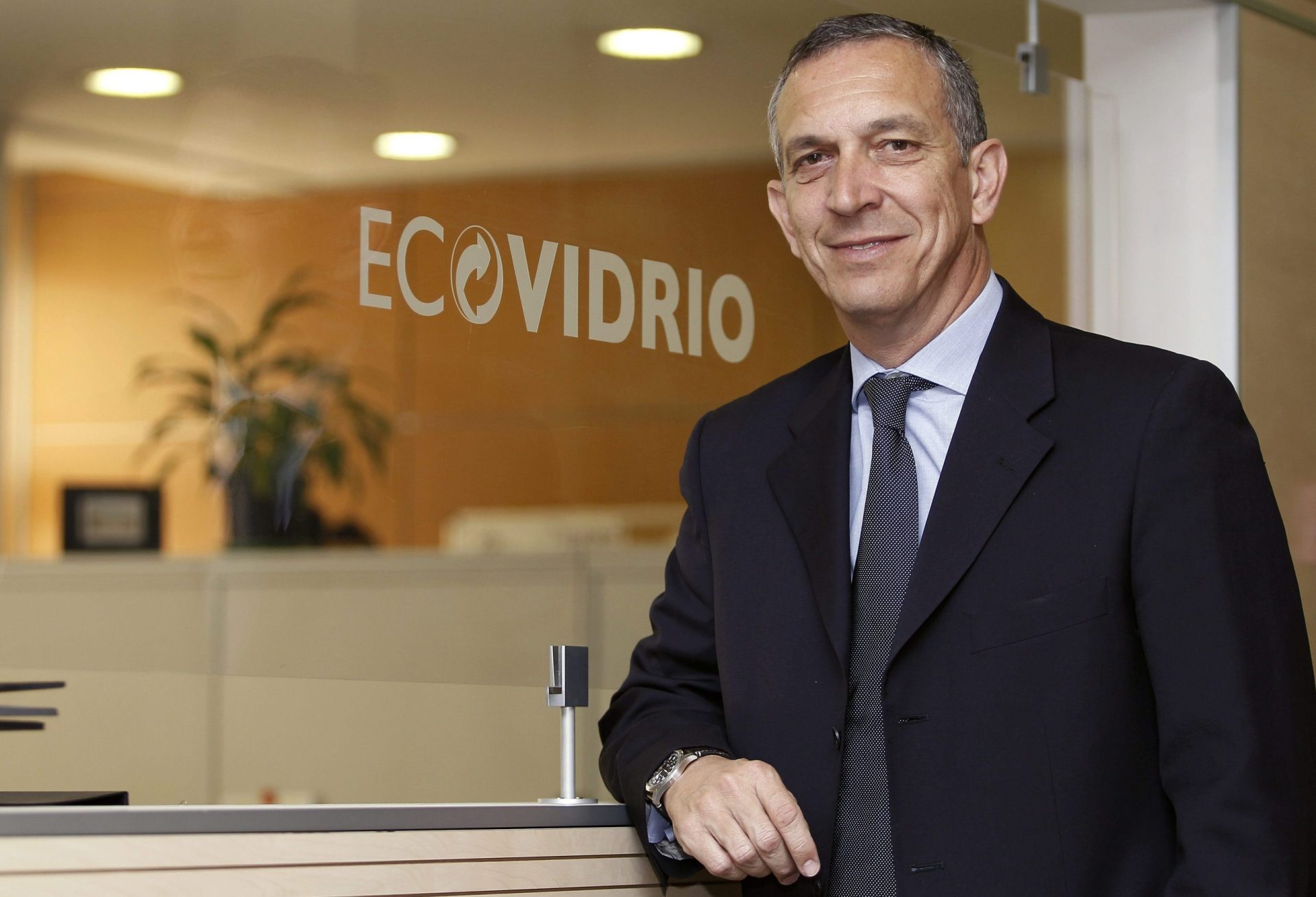 José Manuel Núñez-Lagos Bau director general de Ecovidrio, una asociación sin animo de lucro encargada de gestionar la recogida selectiva de envases de vidrio mediante la instalación de contenedores.EFEverde/SÓLO USO EDITORIAL