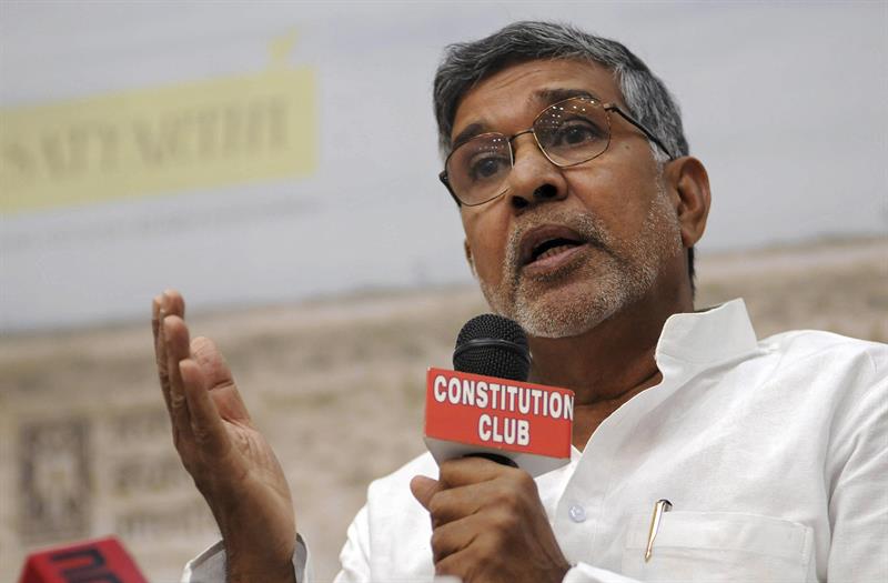 El Nobel indio Satyarthi ha expresado su preocupación por el impacto que tiene la sequía en los niños y sostiene que este problema debe ser declarado "emergencia nacional".