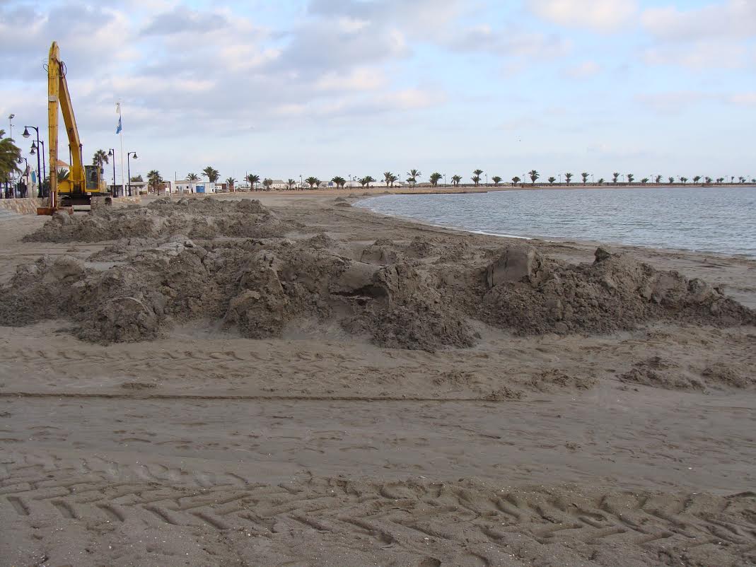 los dragados para regenerar las playas perjudicarán aún más la delicada situación de este ecosistema. 