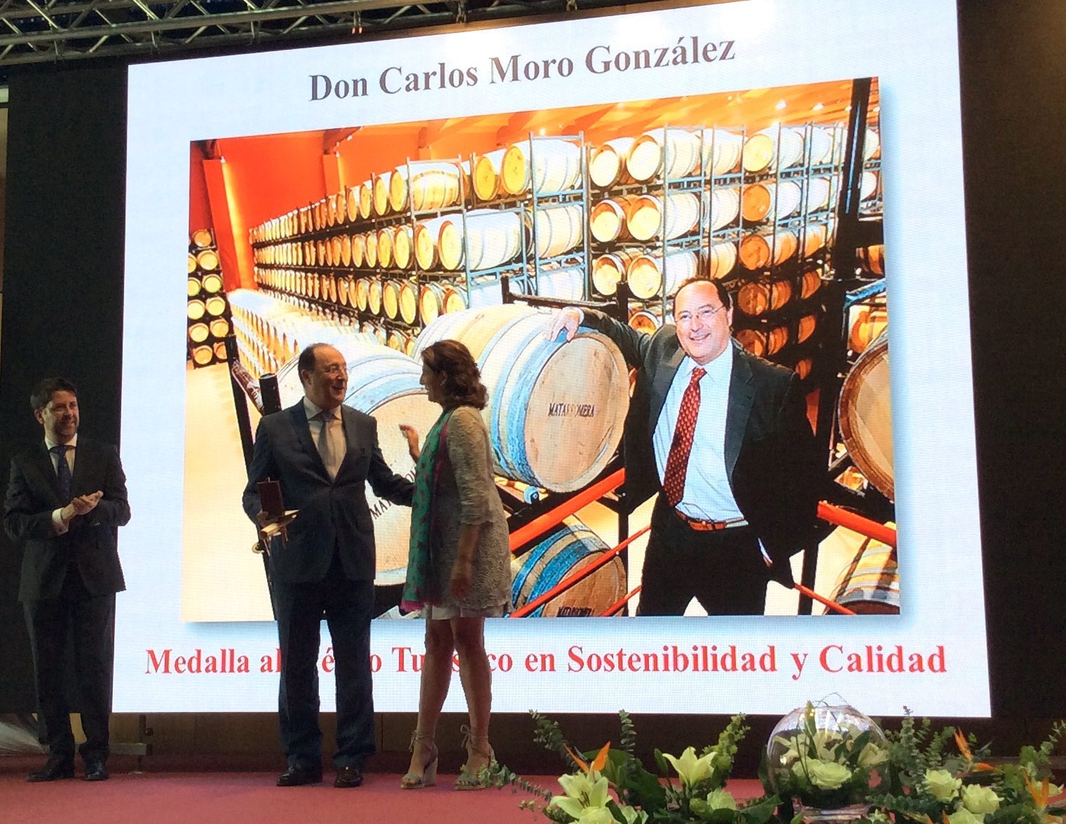 El presidente de Grupo Matarromera, Carlos Moro. Imagen cedida por One Comunicación
