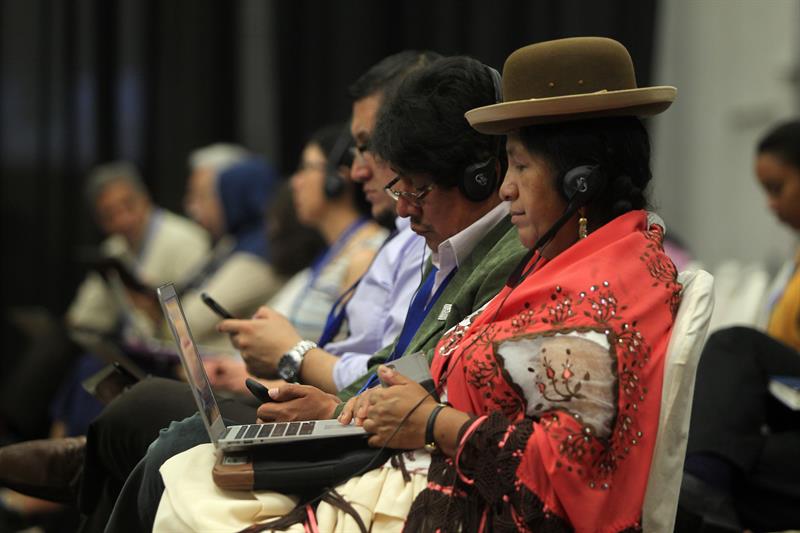 Una portavoz del FIIB destacó el papel de los indígenas "como guardianes de la madre naturaleza y sus ecosistemas". 