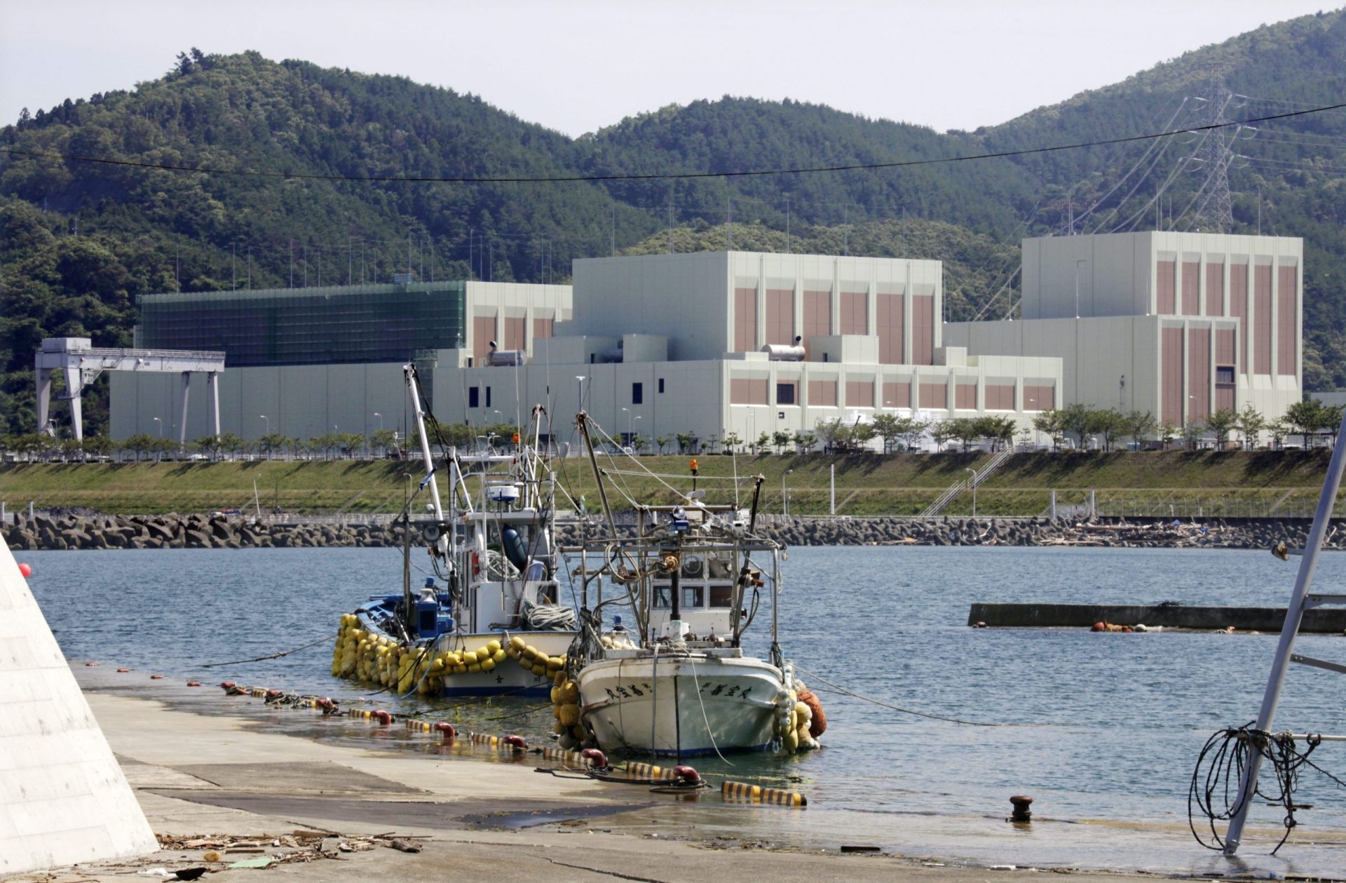 Una central nuclear japonesa.