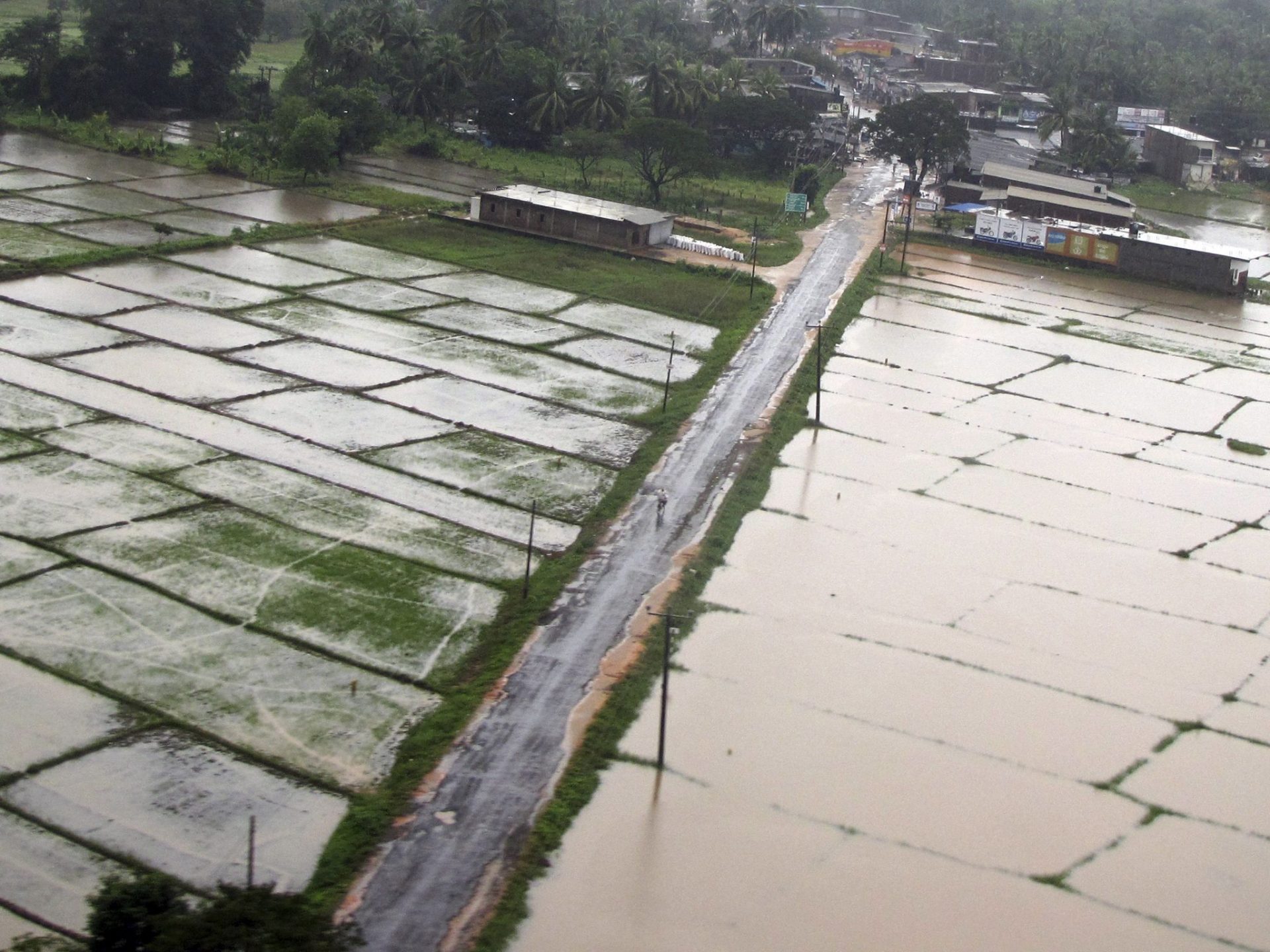 Inundaciones en Sri lanka.