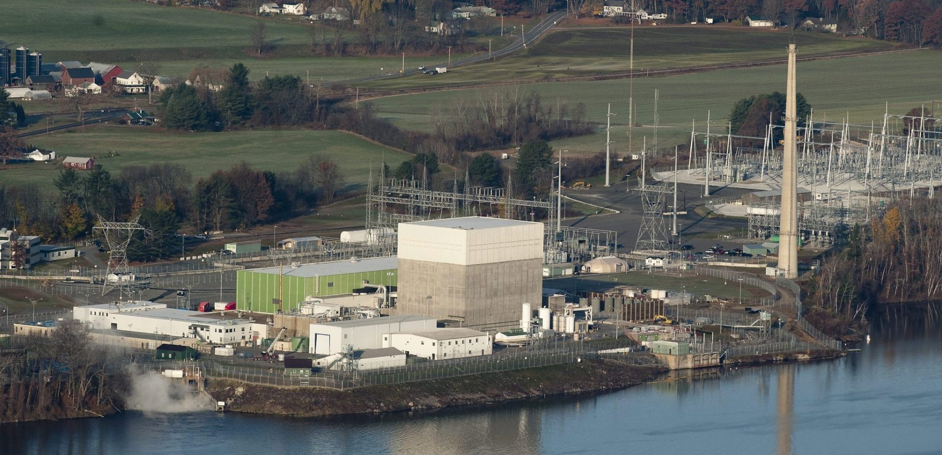 Planta de energía nuclear Vermont junto al río Connecticut en Vernon (EE.UU).EFE/Cj Gunther