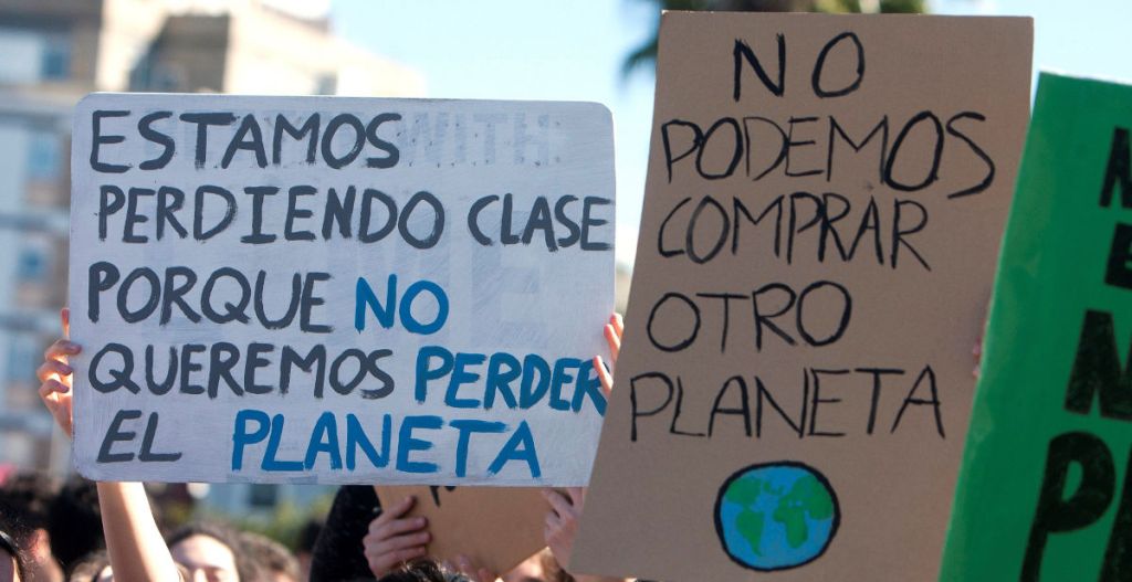protestas en defensa del clima
