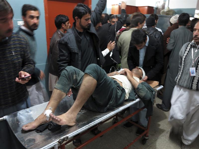 Herido por el terremoto de 7,5 grados registrado a 250 kilómetros al norte de Kabul.