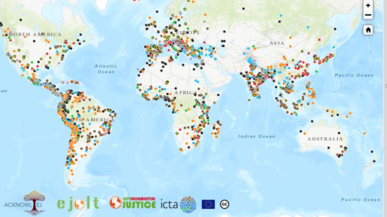EnvJustice mapa 