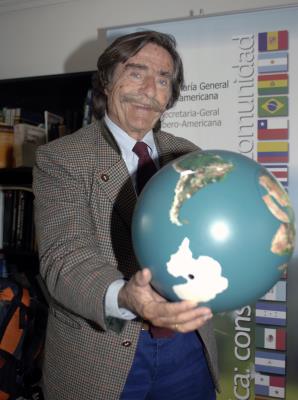 Miguel de la Quadra, en una entrevista con la Agencia EFE en 2007.