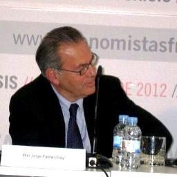 Jorge Fabra, ex presidente de Red Eléctrica y presidente de Economistas frente a la Crisis. EFE